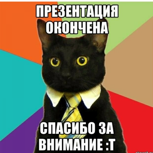 Презентация окончена спасибо за внимание