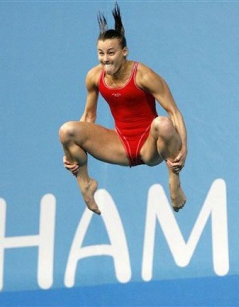 Смешные спортсменки
