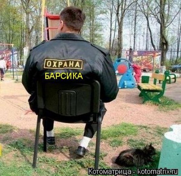 Прикольные надписи про охрану