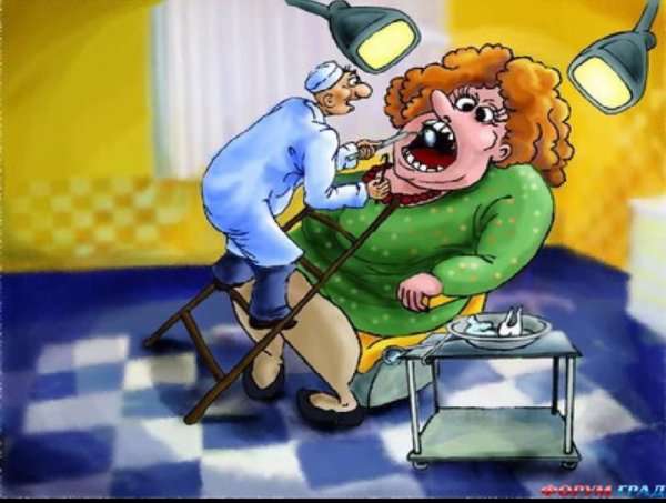 Смешные карикатуры про стоматологов