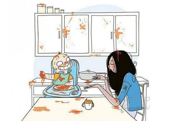 Комиксы про материнство Натали Джомард