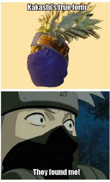 Аниме Наруто Какаши Мем