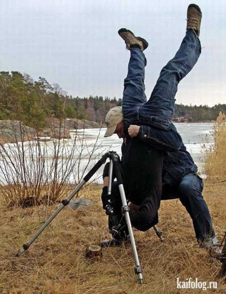 Смешные позы фотографов