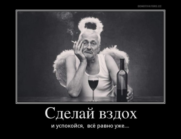 Демотиваторы успокойтесь