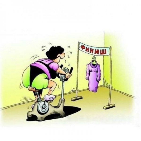 Диета карикатура