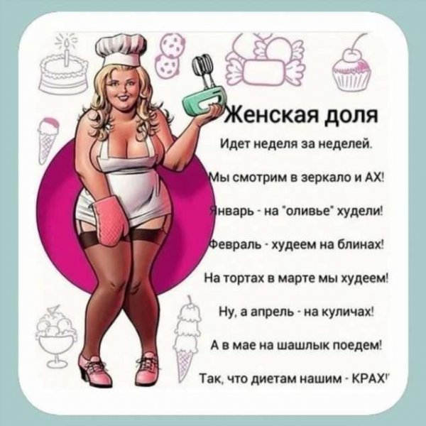 Юмор про похудение