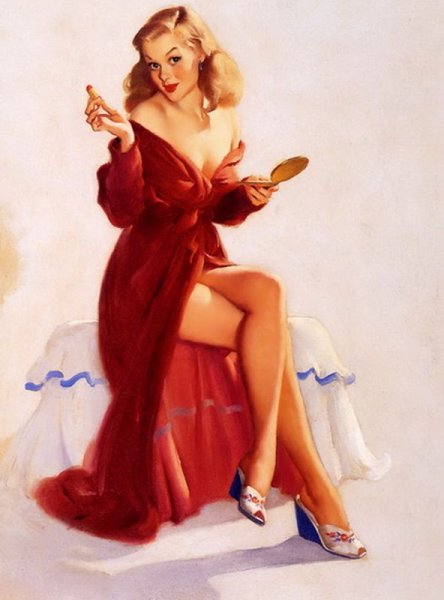 Художник Gil Elvgren