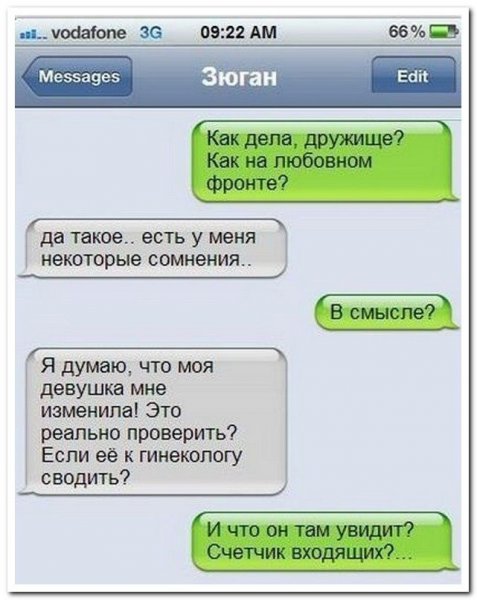 Прикольные переписки