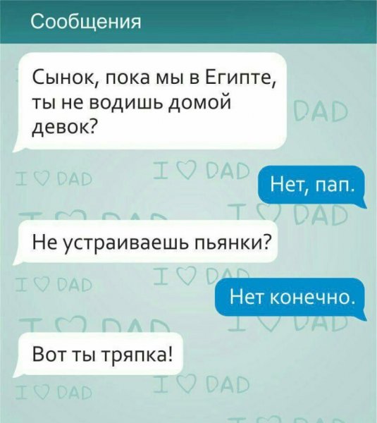 Смешные сообщения в ватсапе