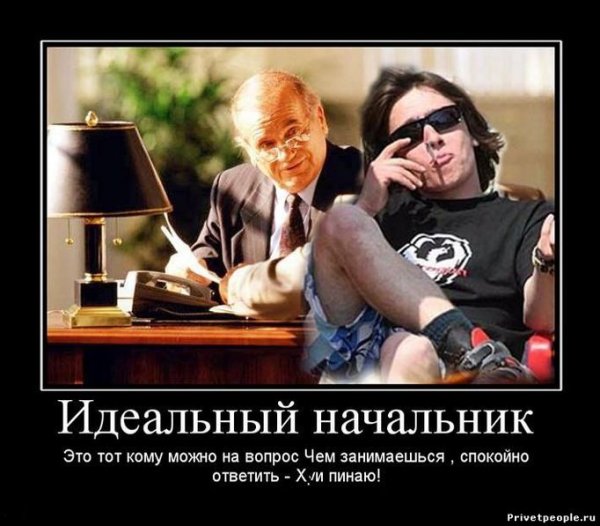 Демотиваторы про начальника