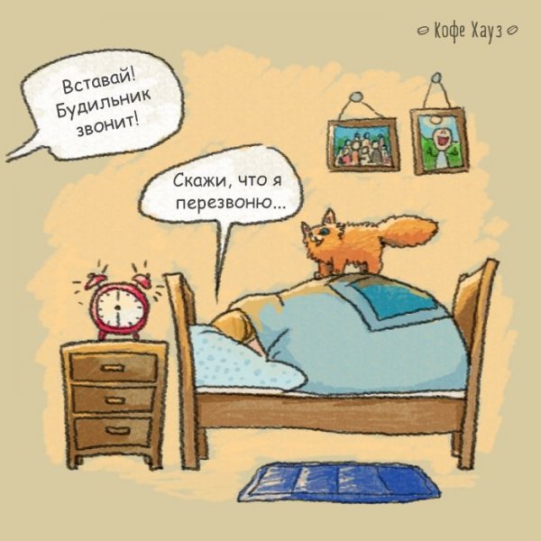 Анекдот про утро