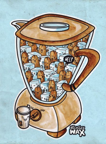 Кофе карикатура