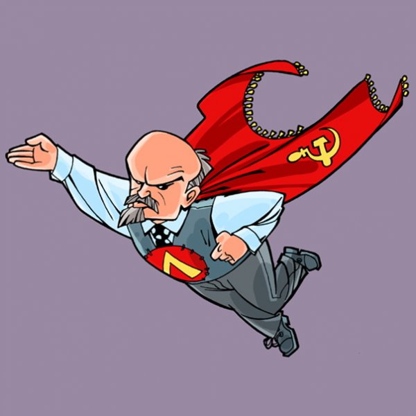 Ленин шарж