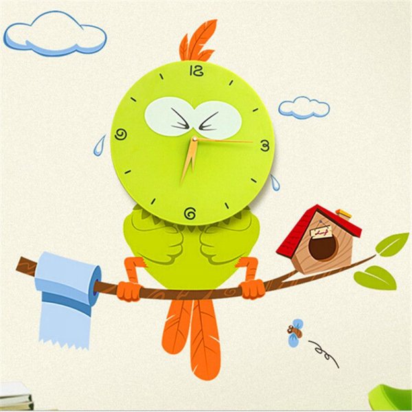 Интересные часы в детскую