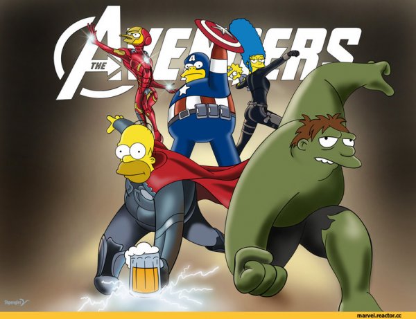 Приколы про героев Марвел