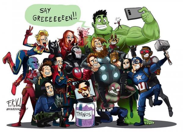 Мстители смешные арты