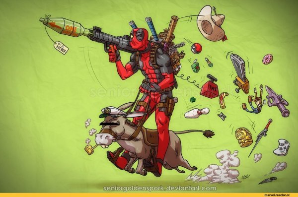 Прикольные персонажи Марвел