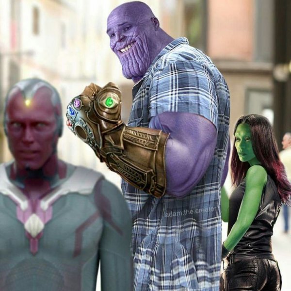 Мстители война бесконечности мемы