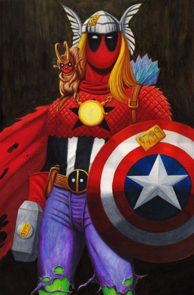 Забавные Супергерои