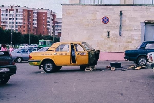 Смешные такси машины
