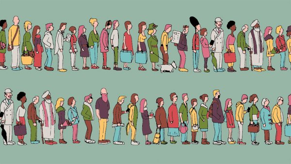 Очередь иллюстрация