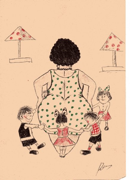 Детский сад карикатура