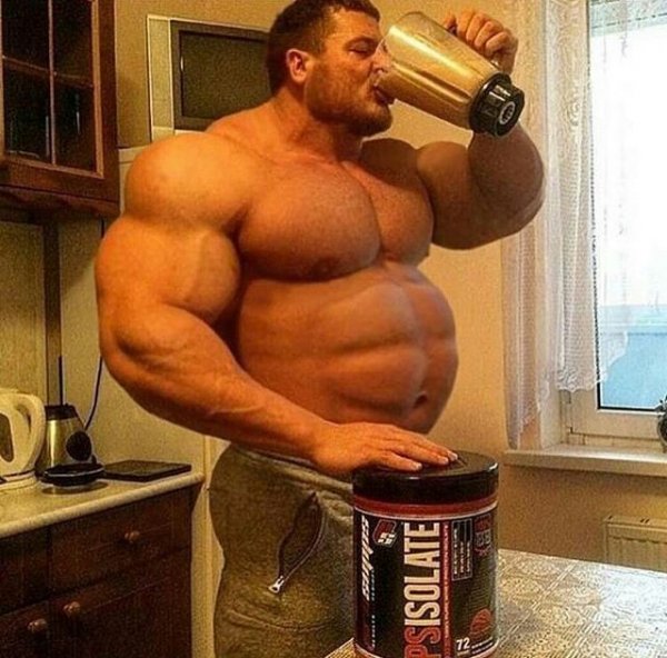 Жирный качок