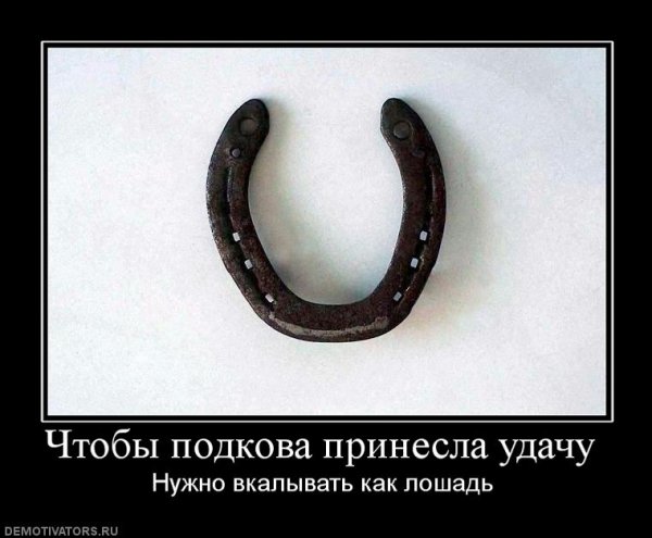 Гвоздь и подкова