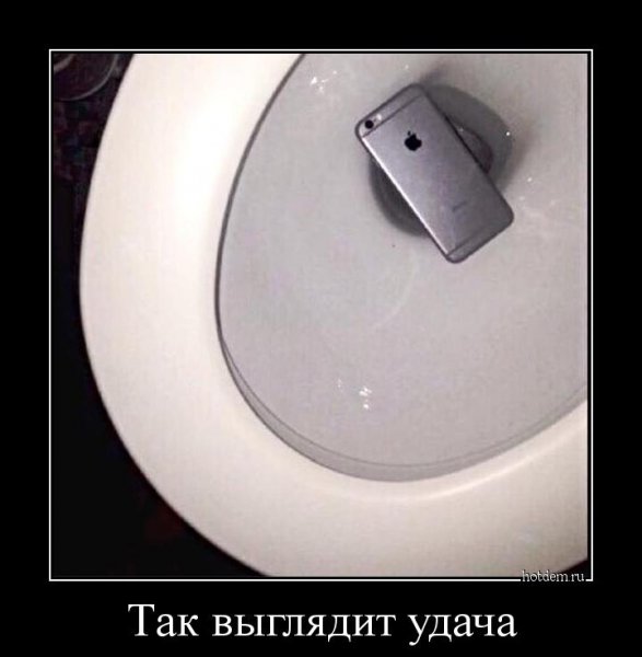 Удача демотиватор