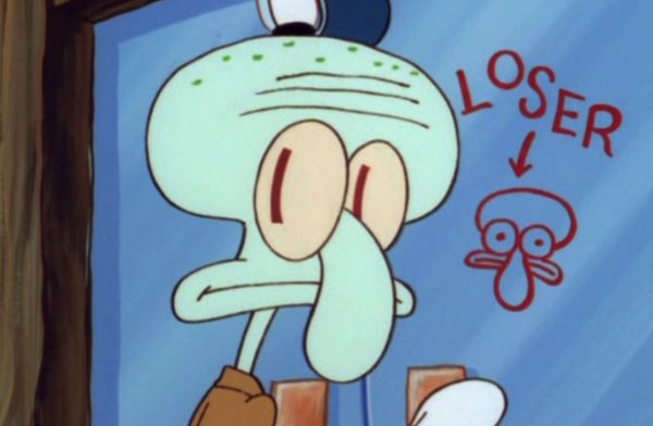 Кадры из Спанч Боба Сквидвард