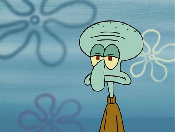 Герои из Спанч Боба Сквидвард