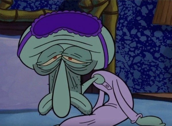 Сквидвард бомж