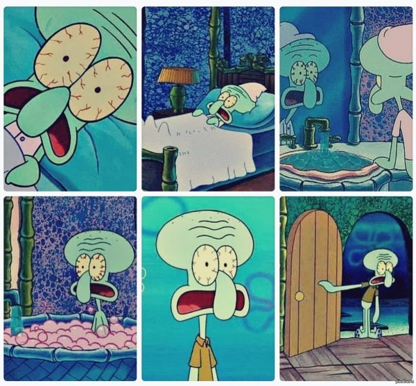 Приколы про Сквидварда