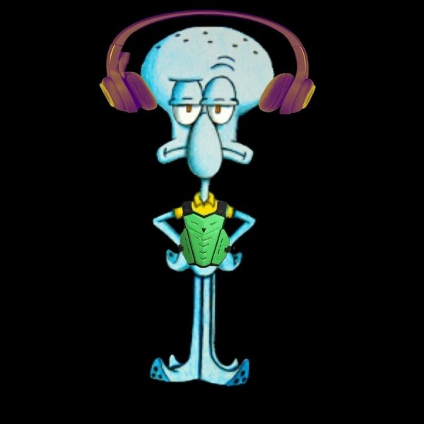 Сквидвард из Спанч Боба 3д