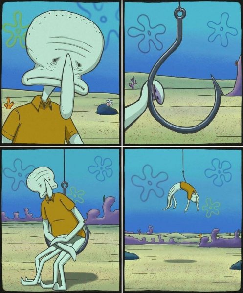 Кальмар Сквидвард