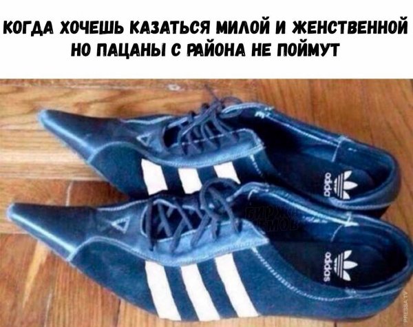 Кроссовки прикол