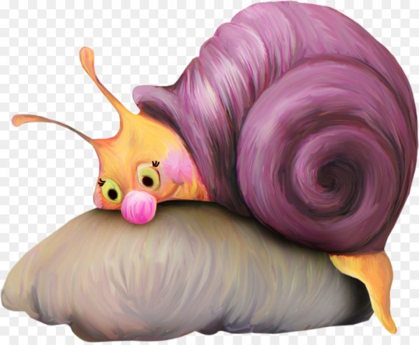 Мультяшные улитки