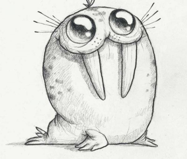 Рисунки для срисовки прикольные