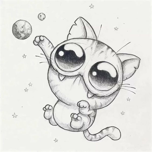 Красивые рисунки карандашом прикольные