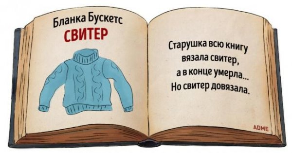 Очень краткое содержание книг