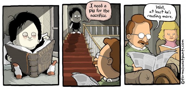 Комикс про книги