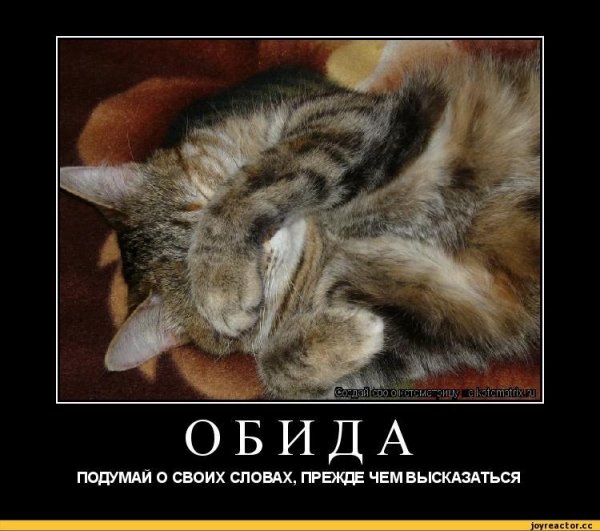 Обида картинки прикольные