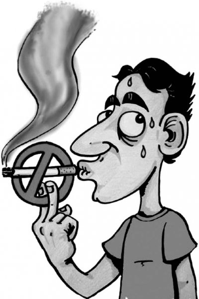 Карикатуры против курения