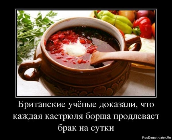 Борщ шутки