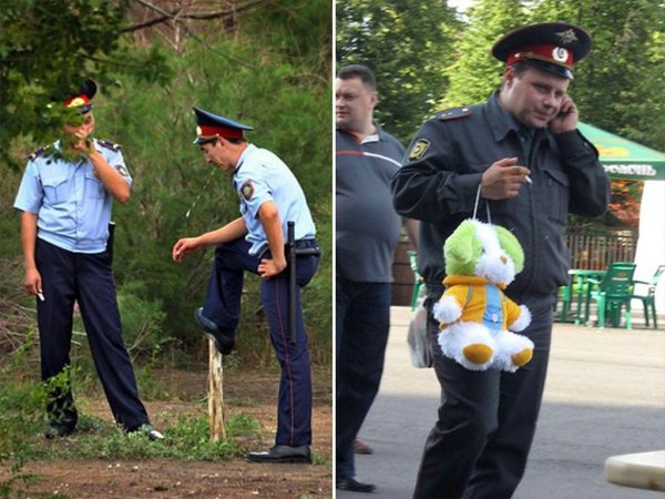 Смешной полицейский