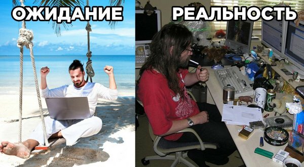 Удаленная работа прикол