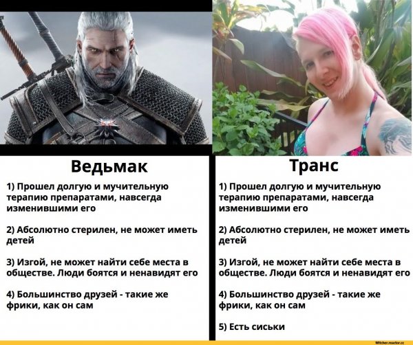 Ведьмак мемы