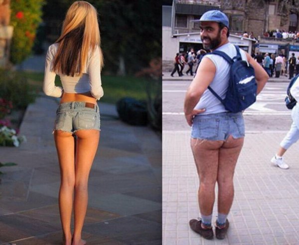 Шорты прикол