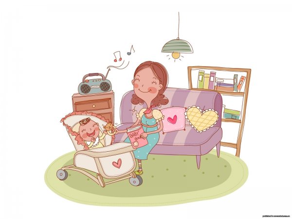 Отдых в декрете приколы