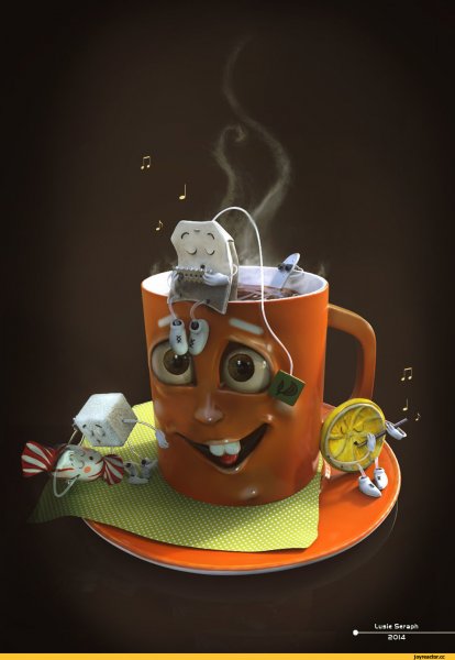 Прикольный чай